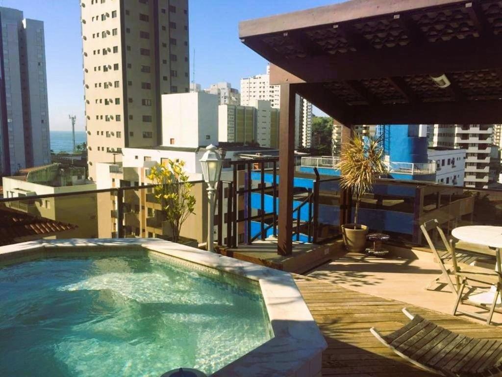 Apartamento Triplex Asturias Guarujá Exterior foto